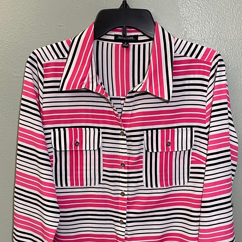 Button-Up Blouse - Picture 3 of 3